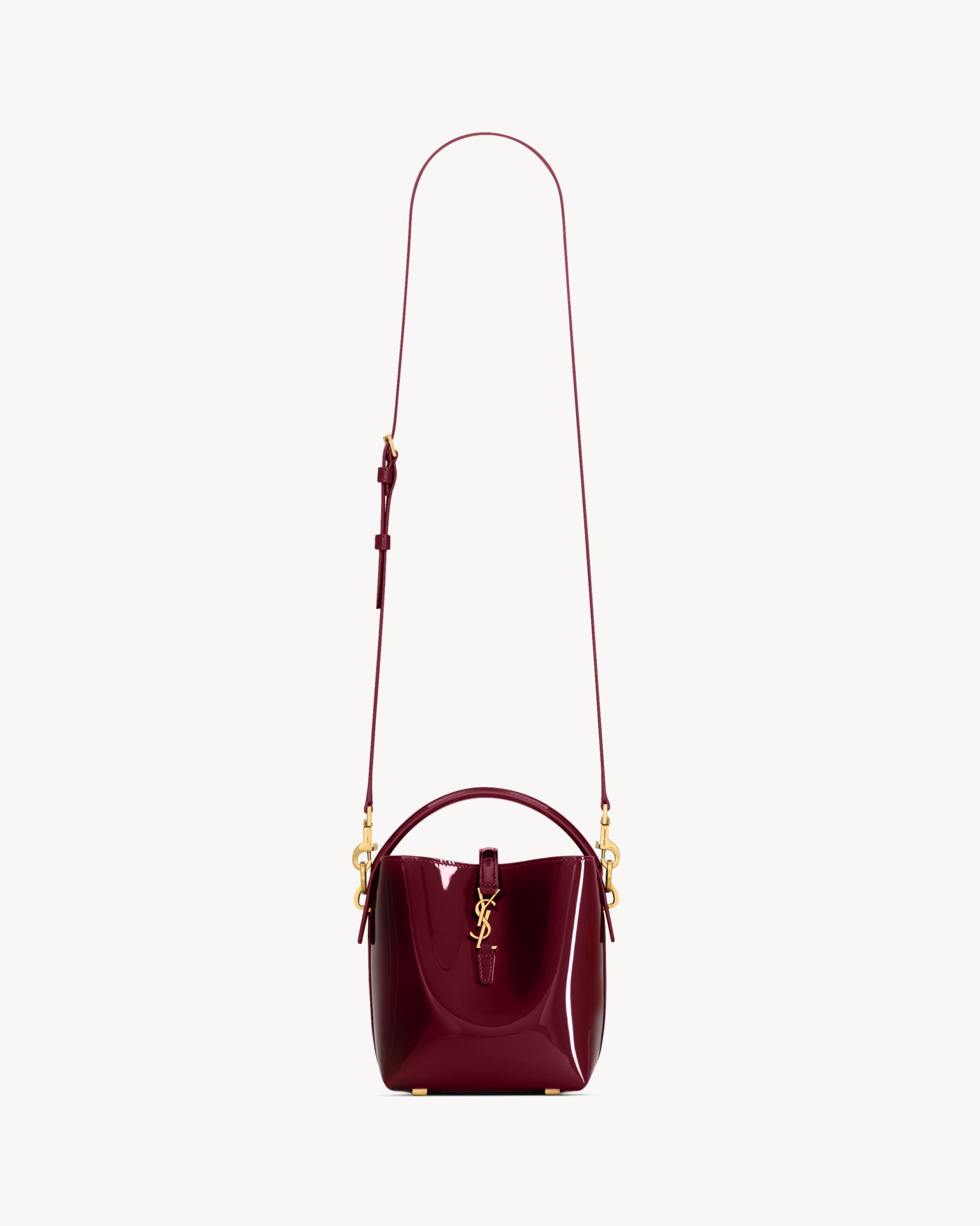 YSL LE 37 mini in patent leather - Image 5